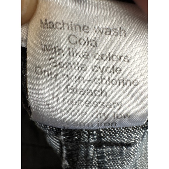 Dressbarn Women Dress Pants Waist 20 Gray Pinstripe Straight Leg Career Casual - Picture 12 of 13